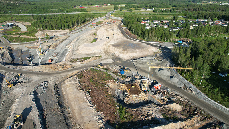 Railway link to Boden Industrial Park Image